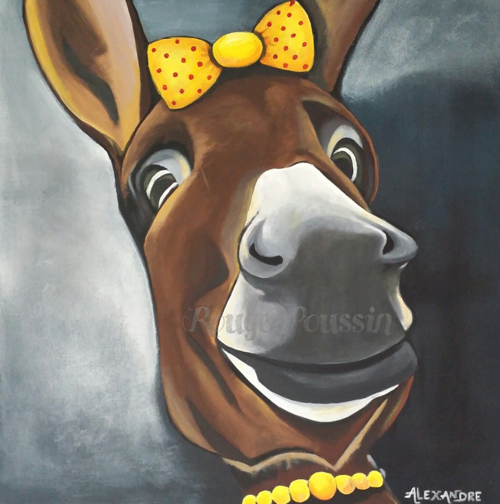 Tableau "Mistinguette" de Carole Alexandre