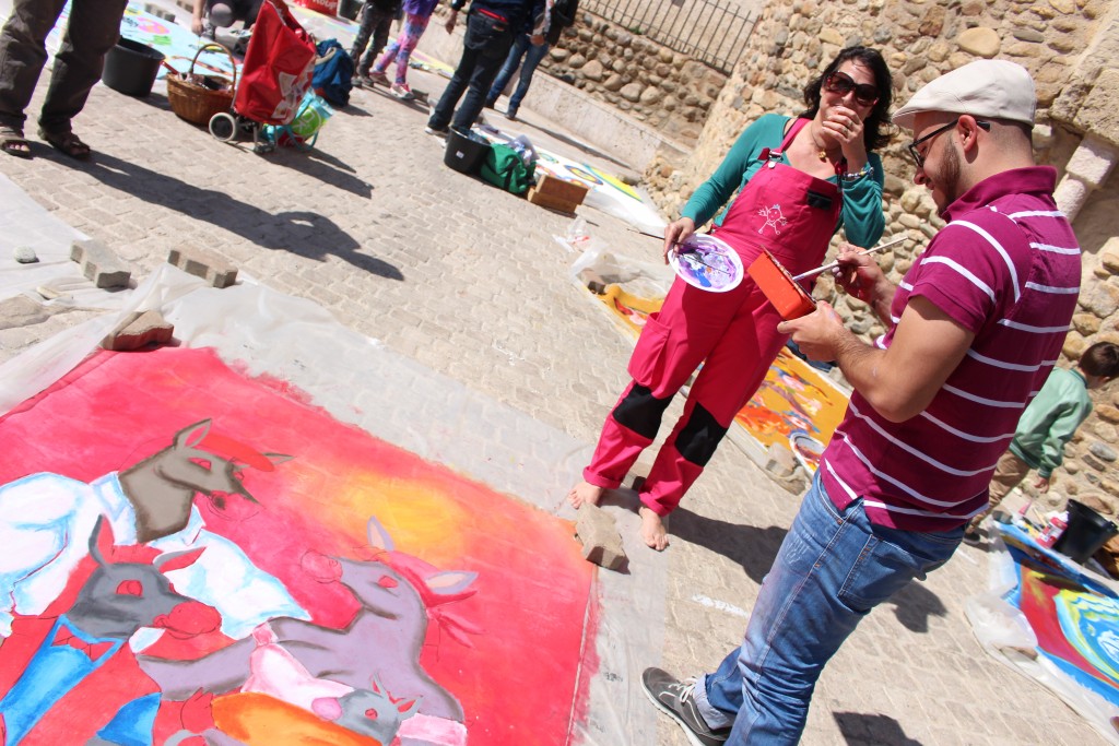 Pause café au Concours peinture Toulouges