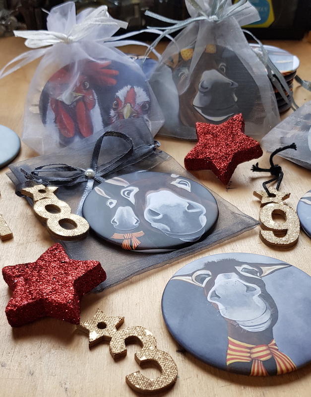 Magnet pour mettre dans les calendriers de l'avent